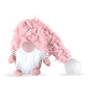 Small Super-Furry 40cm Winter Wendy Pink Christmas Snome