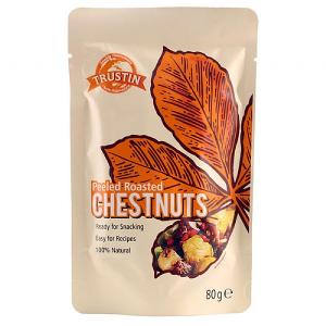 Trustin Foods Peeled & Roasted Chestnuts 80g