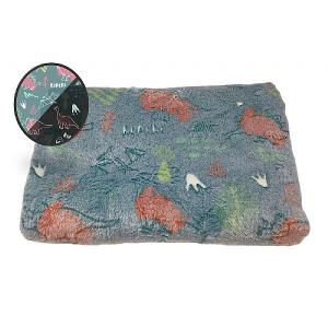 Cozy Time Dinosaurs Cozy Glow-in-the-Dark Throw