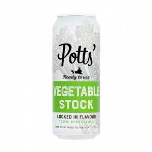 Potts Vegetable Stock in Recyclable Can 500ml