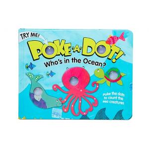 Melissa & Doug Poke-A-Dot! Who's in the Ocean Book