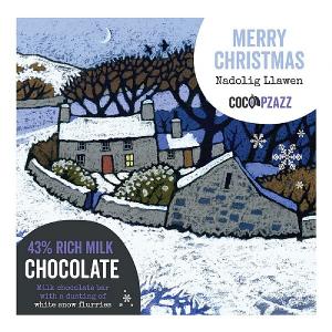 Nadolig Llawen Rich Milk Chocolate Bar 80g