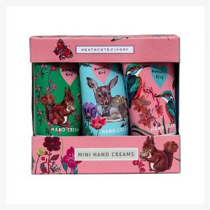 Heathcote & Ivory Vintage Forest Folk Hand Cream 3x30ml
