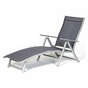 Aluminium Textylene Garden Sun Lounger