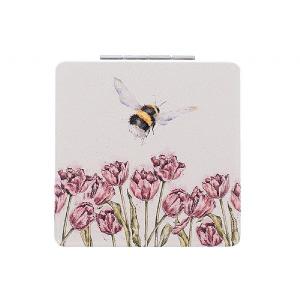 Wrendale 'Flight Of The Bumblebee' Compact Mirror