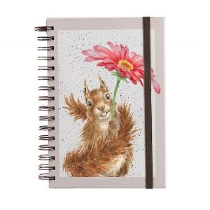 Wrendale 'Squirrel' A5 Spiral Notebook