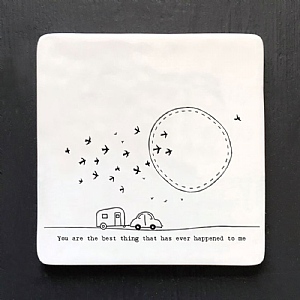 East of India 'Best Thing That Ever Happened' Twig Coaster