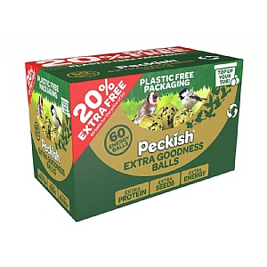 Peckish Extra Goodness Energy Balls (60 Box)