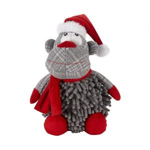 Zoon Noodly Santa Monkey Dog Toy