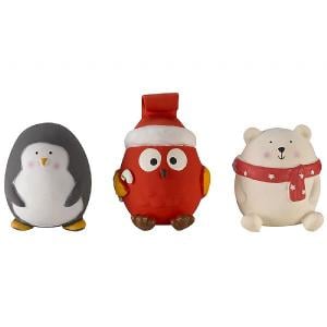 Zoon Single Latex Festive PlayPal Dog Toy (Assorted Designs)