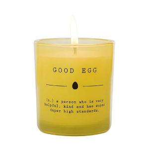 Wax Lyrical Dictionary 'Good Egg' Wax Filled Glass Candle