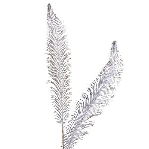 Decoris Gold Feather Floral Spray