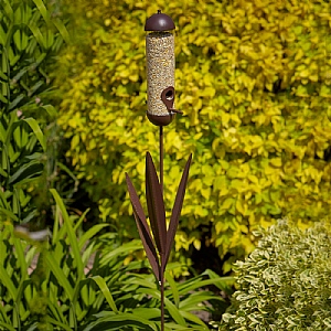 Tom Chambers Rustic Reed Seed Garden Border Feeder