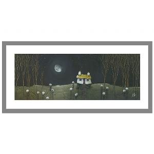 'Croft Sheep' Picture 104x49cm