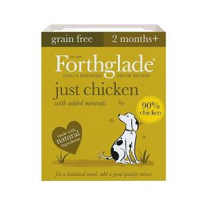 Forthglade Just Chicken Grain Free Wet Dog Food - Adult (395g)