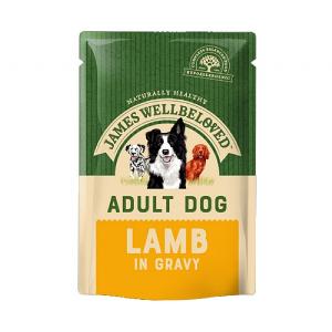 James Wellbeloved Adult Dog Lamb/Rice Pouch 150g