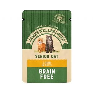 James Wellbeloved Cat Lamb Senior Pouch 85g