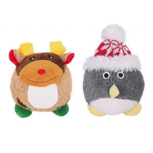 Rosewood Single Squeaky Soft Ball (Assorted Designs)