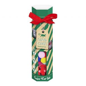 Rosewood Festive Cat Balls Cracker Gift Set - Pack of 4