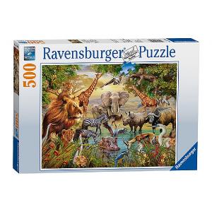 Ravensburger Majestic Wateringhole 500 Piece Jigsaw Puzzle