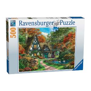 Ravensburger Cottage Hideaway 500 Piece Jigsaw Puzzle