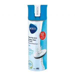 Brita Vital Fill and Go Blue Carbon Filter Bottle 600ml