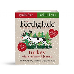 Forthglade Grain Free Complete Adult Christmas Dinner for Dogs 395g