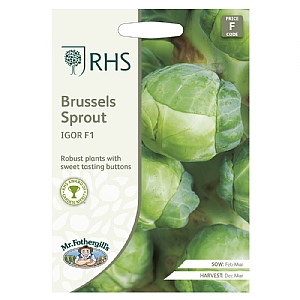 Mr Fothergills Brussels Sprout Igor F1 Seeds