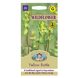 Mr Fothergills Wild Flower Yellow Rattle Mixture Seeds