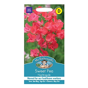 Mr Fothergills Sweet Pea Nightingale Seeds