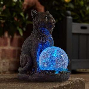 Smart Solar Mystic Mog LED Garden Ornament