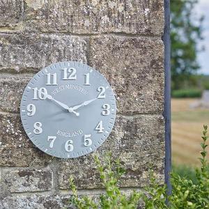Westminster Greystone Clock 12"