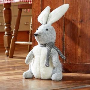 Outside In Bunny Plush Doorstop