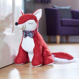 Outside In Fox Plush Doorstop