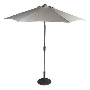 Supremo French Grey 2.5m Riviera Deluxe Parasol