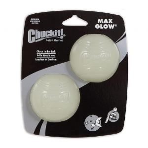 Chuckit! Max Glow Balls Medium (Pack of 2)
