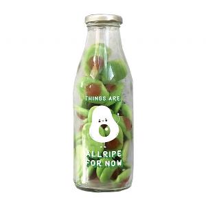 The Treat Kitchen Message Bottle - It's Allripe For Now (Avocado) 350g
