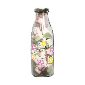 The Treat Kitchen Message Bottle - Mallow Flowers