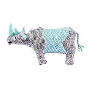 Resploot Black Rhino Dog Toy