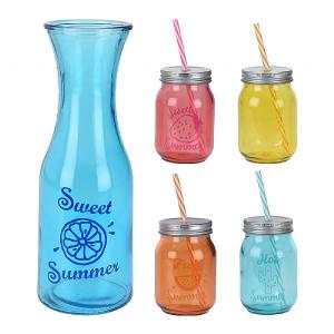 9 Piece Glass Carafe Set