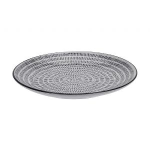 Stoneware Plate 27cm (Assorted Designs)