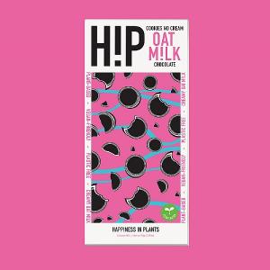 H!P Cookies & Cream Oat Milk Chocolate Bar 75g