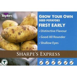Sharpes Express First Early Seed Potatoes (Bag of 15)