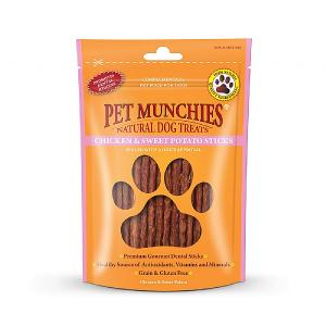 Pet Munchies Natural Chicken and Sweet Potato 90g