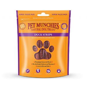 Pet Munchies Natural Duck Strips 320g