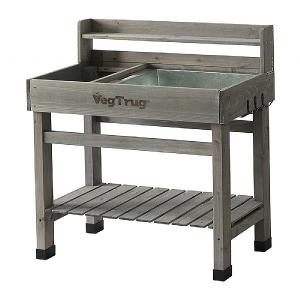 VegTrug Deluxe Potting Bench Grey Wash
