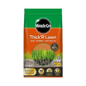 Miracle-Gro Thick'R Lawn Seed, Fertiliser & Soil Improver 150m2