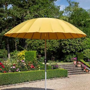 Hartman Shanghai 2.7m Round Parasol - Ochre