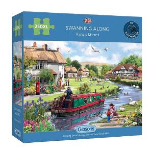 Gibsons Swanning Along 250 XL Piece Jigsaw Puzzle