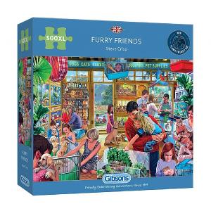 Gibsons Furry Friends 500 XL Piece Jigsaw Puzzle